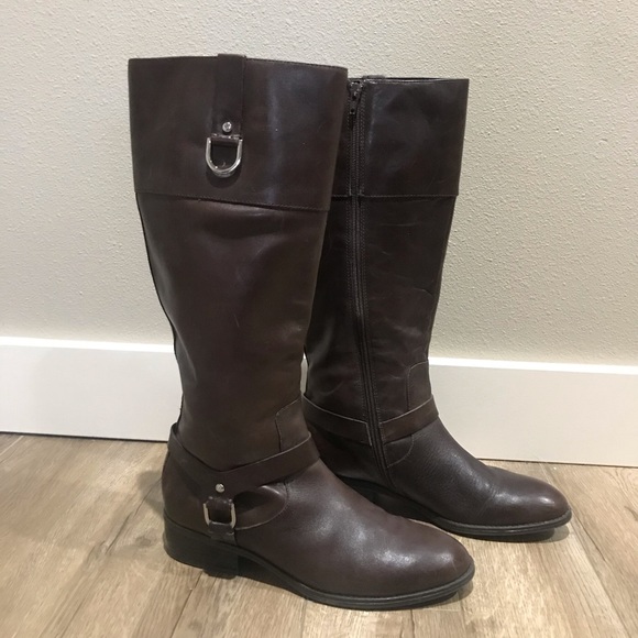 Ralph Lauren Mesa Riding Boots - Brown- Women 9.5 - Picture 2 of 5